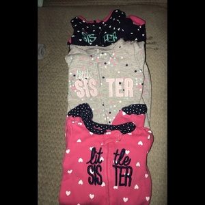 Newborn little sitter sleepers